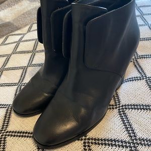 Cole Haan Black Leather Hayden Boots